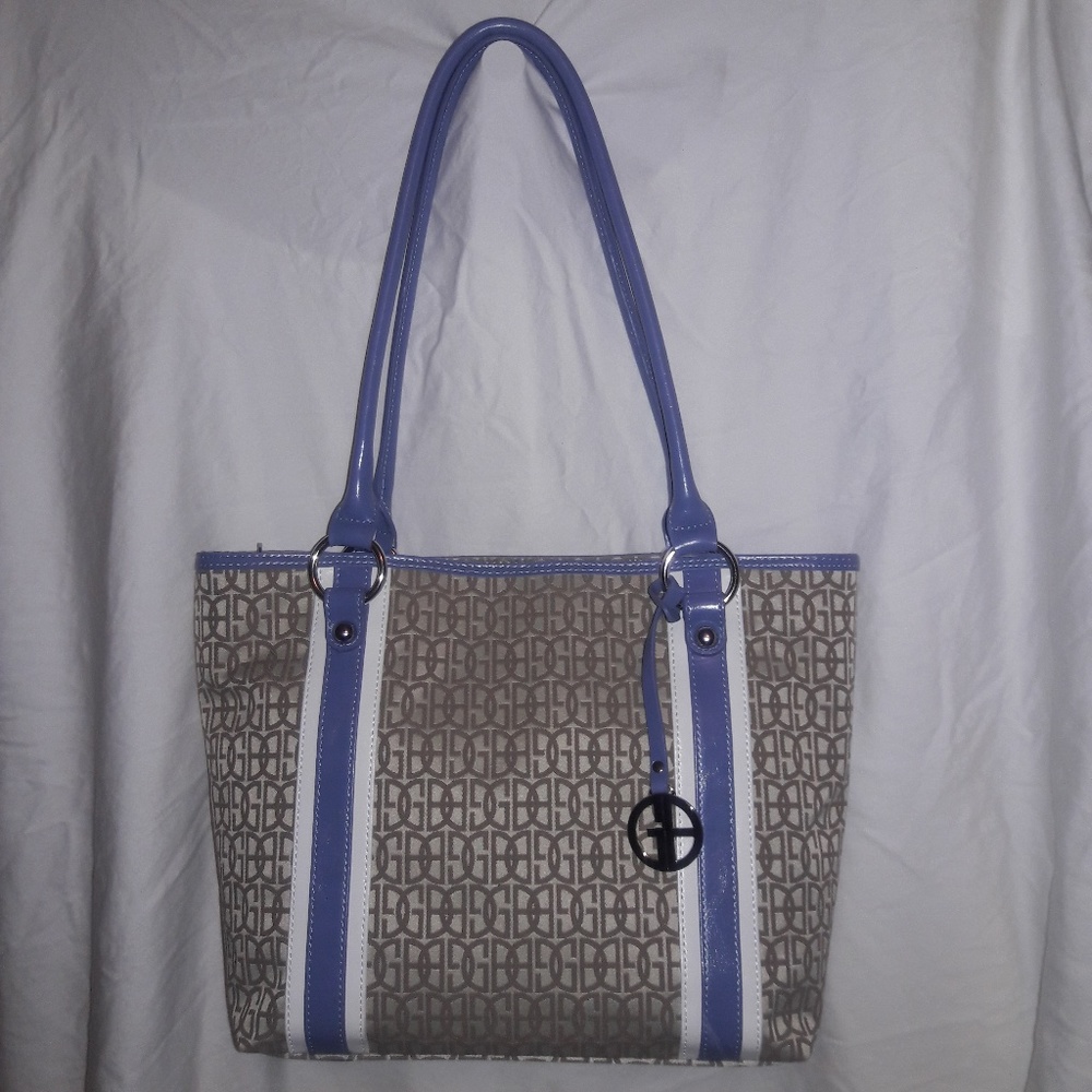 NWT Giani Bernini Annabelle Signature Tulip Tote